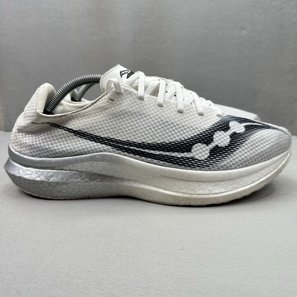 Saucony Endorphin Pro+ Mens Size 11.5 Shoes White Athletic Running Sneakers